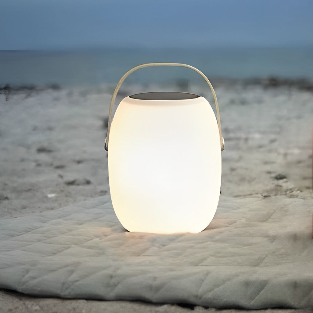 Portable Solar LED Lantern, Warm White Outdoor Light, IP65 — product view 9