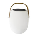 Portable Solar LED Lantern, Warm White Outdoor Light, IP65 — 18.03 cm x 26.92 cm; 21.08 cm x 30.99 cm