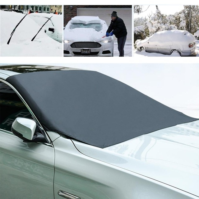 Magnetic Car Windscreen Cover with Storage Bag — product view 1