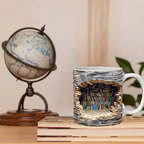3D Bookshelf Ceramic Coffee Mug, Library-Inspired Design — product view 6