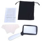 Handheld LED Reading Magnifier, 3x Lens with Five Lights — product view 3