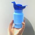 Portable Travel Urinal Bottle with Adapters and Flexible Hose — product view 1
