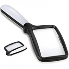 Handheld LED Reading Magnifier, 3x Lens with Five Lights — product view 4