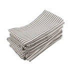 Striped Cotton Linen Dinner Napkins, Set of 12 – product image 10