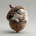 Woodland Animal Plush Christmas Hanging Ornament