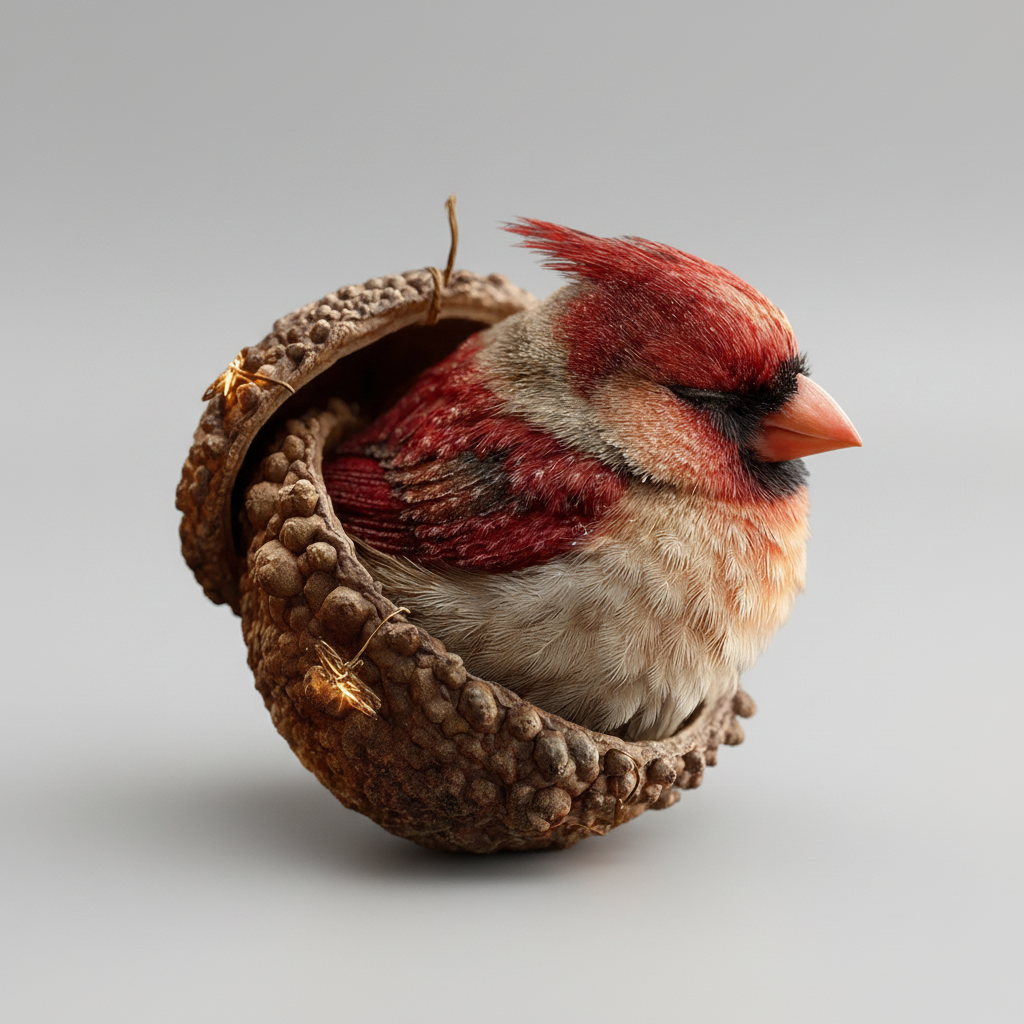 Woodland Animal Plush Christmas Hanging Ornament