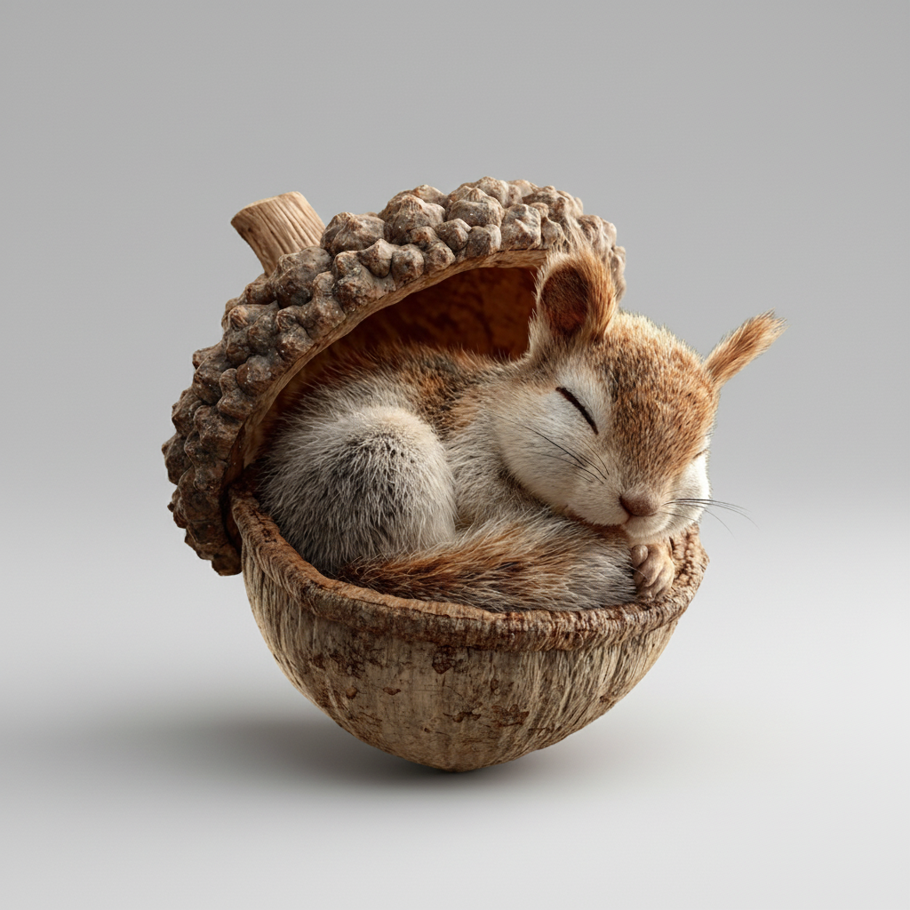 Woodland Animal Plush Christmas Hanging Ornament