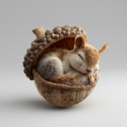 Woodland Animal Plush Christmas Hanging Ornament