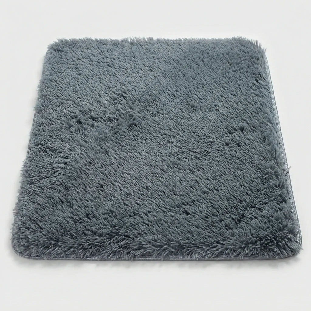 Persian-Style Rectangular Rug with Non-Slip Backing
