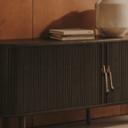 Sculptural Solid Brass Cabinet Handle