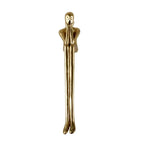 Sculptural Solid Brass Cabinet Handle