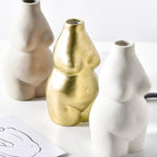 Ceramic Body Form Bud Vase