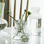 Petal Texture Glass Bud Vase