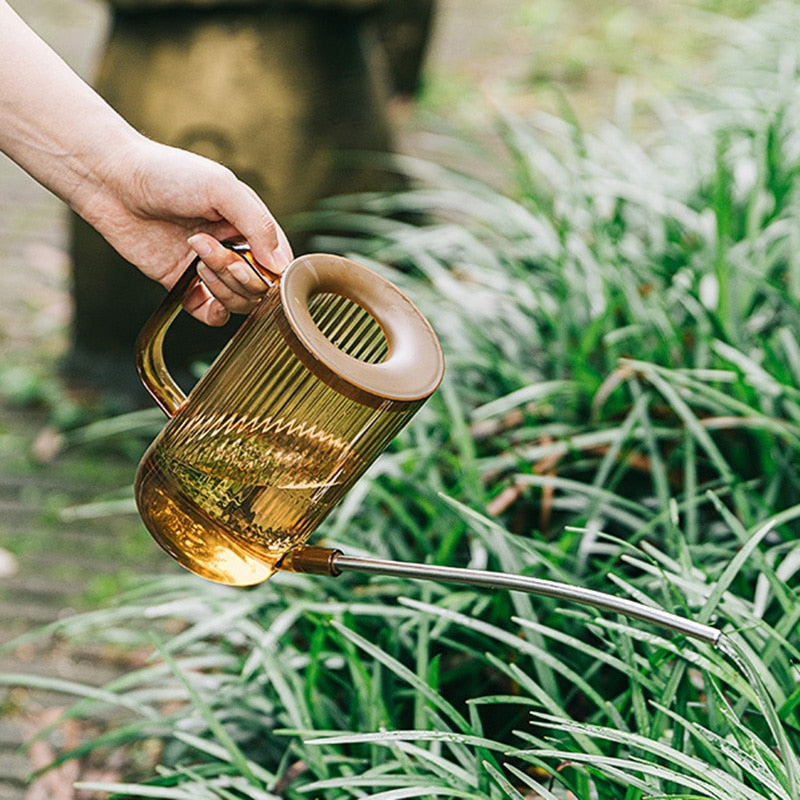 Long Spout Plastic Watering Can