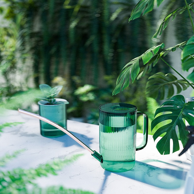 Long Spout Plastic Watering Can