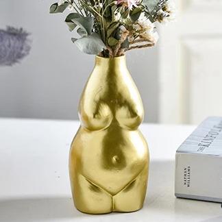 Ceramic Body Form Bud Vase