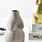 Ceramic Body Form Bud Vase
