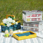 Folding Plastic Storage Basket