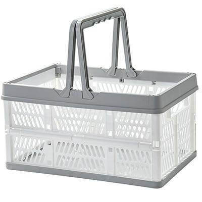 Folding Plastic Storage Basket