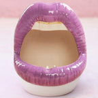 Lips Design Ceramic Plant Pot
