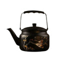 Embossed Stainless Steel Teapot – product image 1