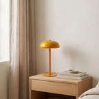 Retro Rechargeable Table Lamp, USB-C Touch Control, Three Light Tones - product view 1