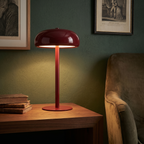 Retro Rechargeable Table Lamp, USB-C Touch Control, Three Light Tones - product view 5