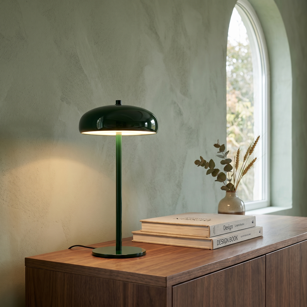 Retro Rechargeable Table Lamp, USB-C Touch Control, Three Light Tones - product view 6