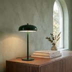 Retro Rechargeable Table Lamp, USB-C Touch Control, Three Light Tones - product view 6