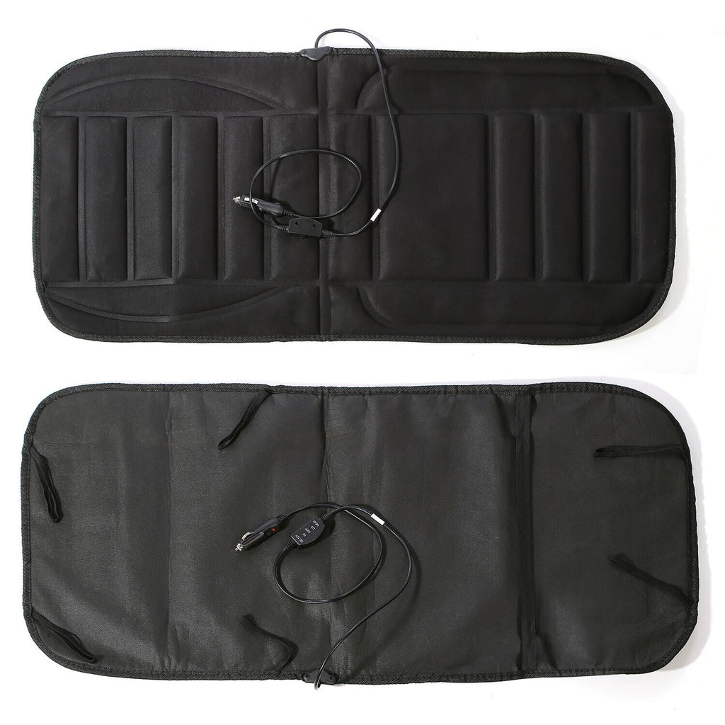 12V Heated Car Seat Cover, 45W with Securing Hooks — product view 8