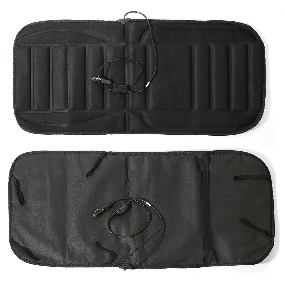 12V Heated Car Seat Cover, 45W with Securing Hooks — product view 8