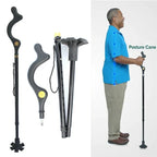 Adjustable Aluminium Walking Stick with Support Base — product view 12
