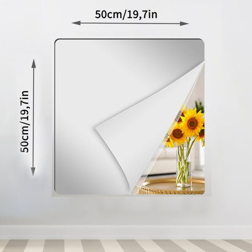 Cut-to-Size Self-Adhesive PET Mirror Film