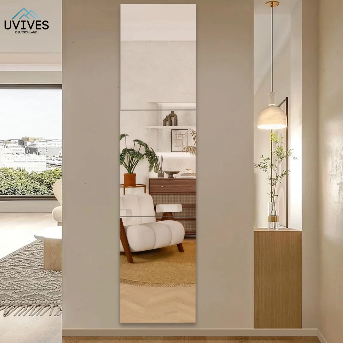 Cut-to-Size Self-Adhesive PET Mirror Film