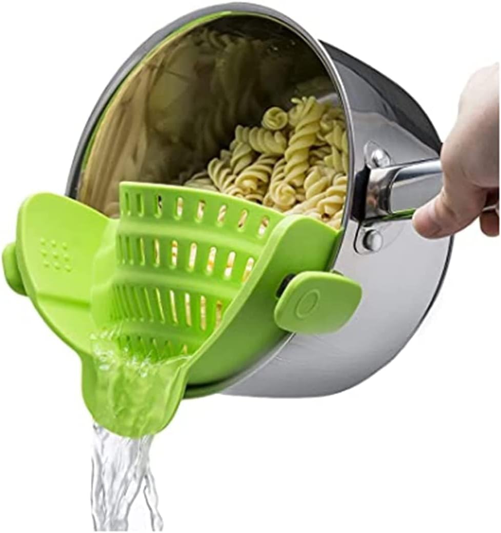 Clip-On Kitchen Strainer for Pots, Pans and Bowls — product view 3
