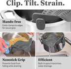 Clip-On Kitchen Strainer for Pots, Pans and Bowls — product view 8