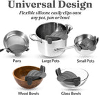 Clip-On Kitchen Strainer for Pots, Pans and Bowls — product view 9
