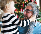 Silver Christmas Tinsel Garland, 10 m