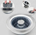 Pop-Up Sink Drain Strainer with Removable Basket