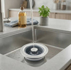 Pop-Up Sink Drain Strainer with Removable Basket