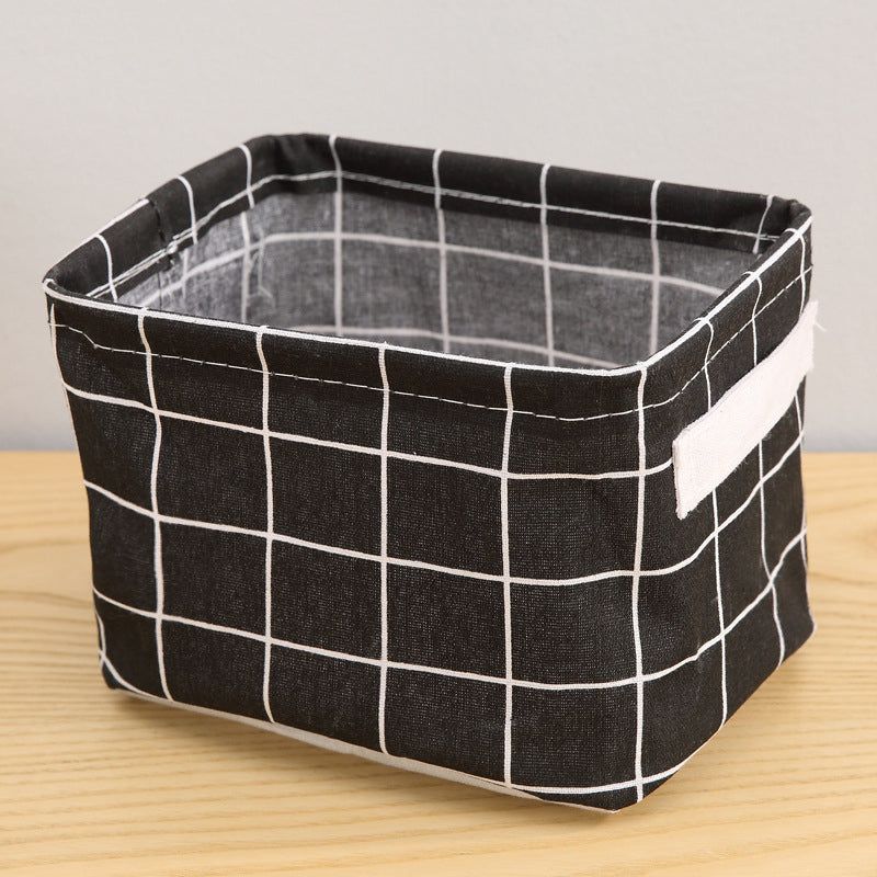 Patterned Canvas Storage Basket – product image 11