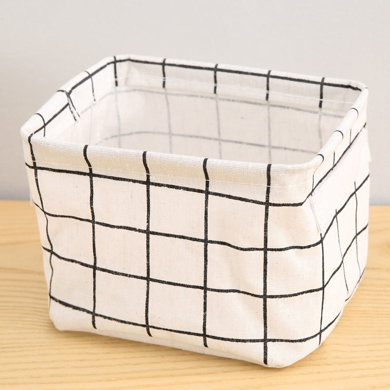 Patterned Canvas Storage Basket – product image 12