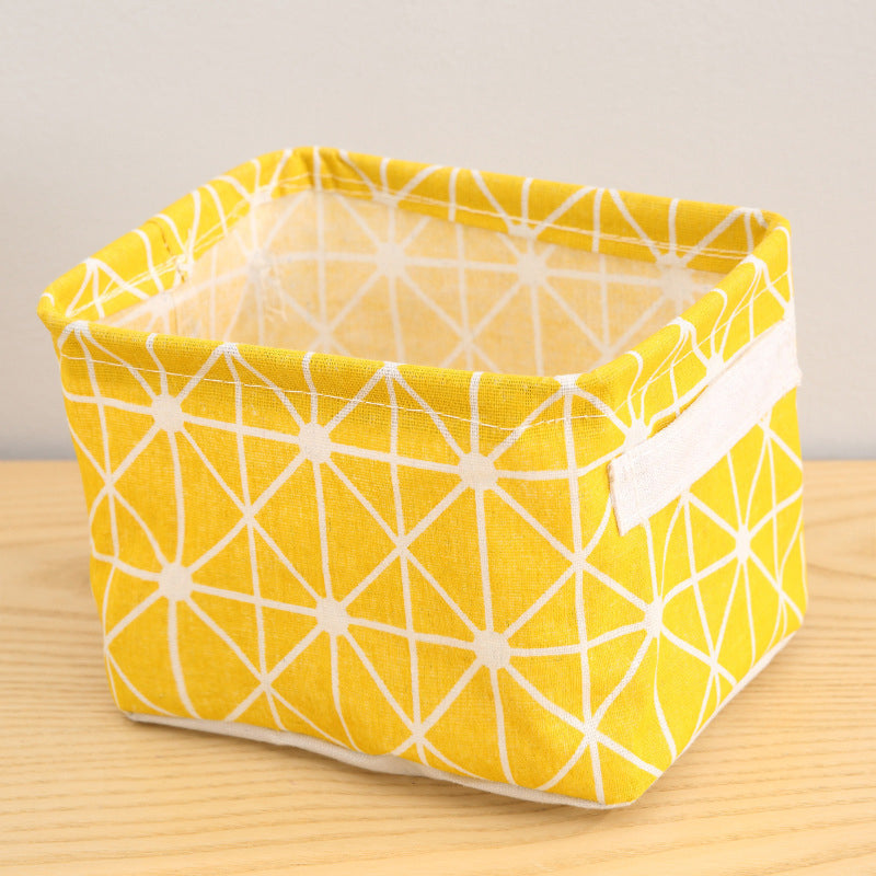 Patterned Canvas Storage Basket – product image 13