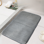 Soft Microfibre Bath Mat with Non-Slip Backing, 2 Sizes - product view 4