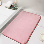 Soft Microfibre Bath Mat with Non-Slip Backing, 2 Sizes - product view 2
