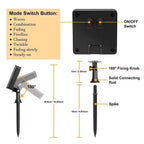 Solar LED Curtain Lights with 8 Lighting Modes