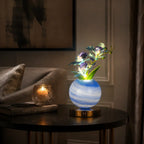 Rechargeable Orchid Table Lamp with Handmade Glass Vase - product view 7