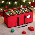 Stackable Christmas Ornament Storage Box for 72 Baubles