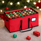 Stackable Christmas Ornament Storage Box for 72 Baubles