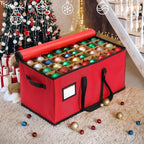 Stackable Christmas Ornament Storage Box for 72 Baubles
